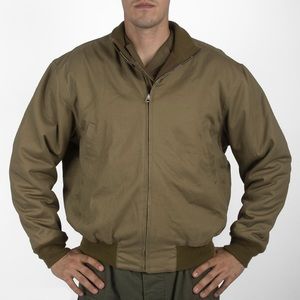 Fleece lined tanker jacket